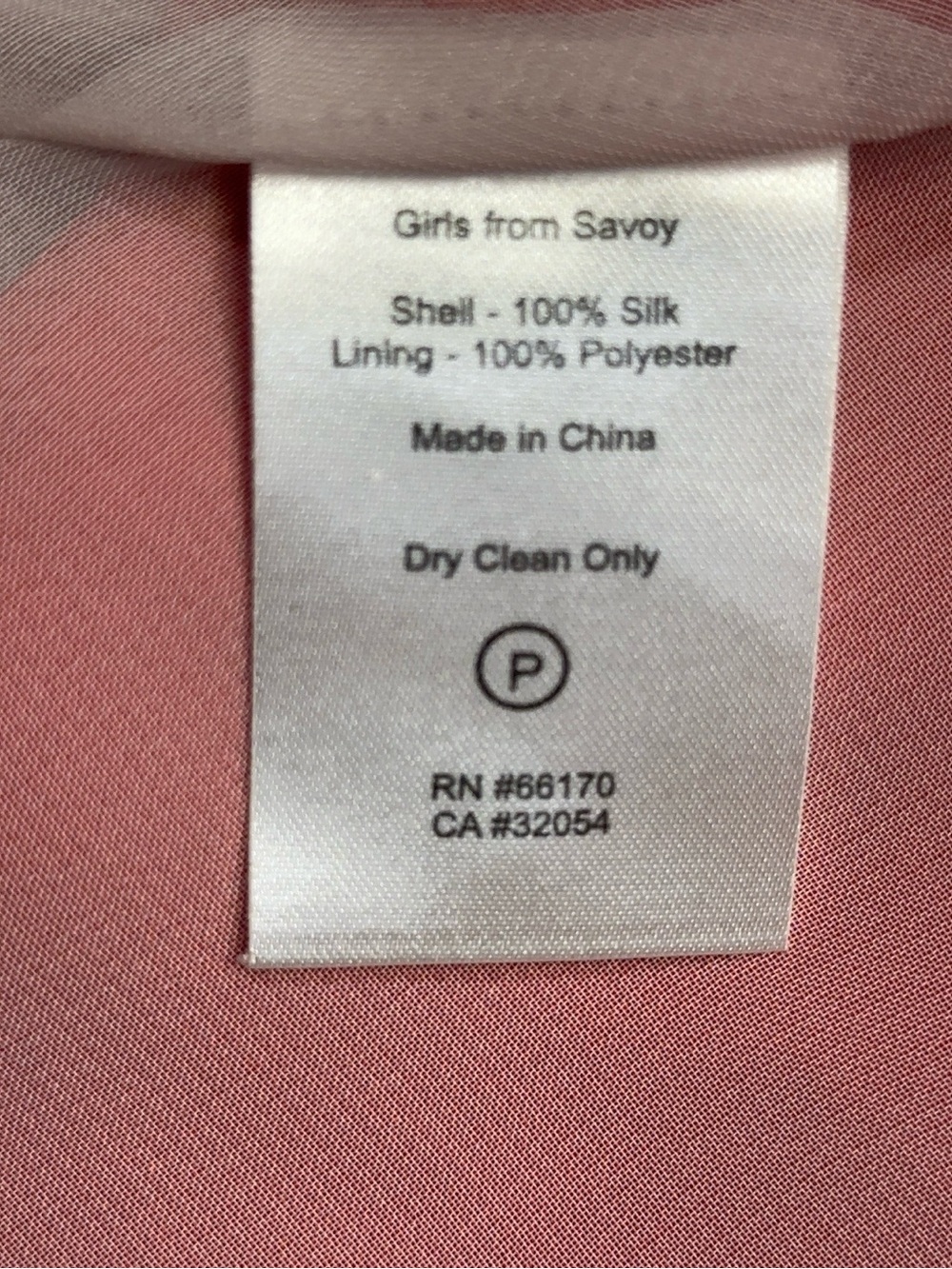 Girls From Savoy 100% Silk Red Fit & Flare Dress White Trim Siz 4 Cocktail Party - Picture 8 of 11